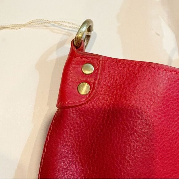 NWT Isabelle Fiore Bombay Tote Bag shoulder Bag Red Leather $325.00 - Picture 10 of 10